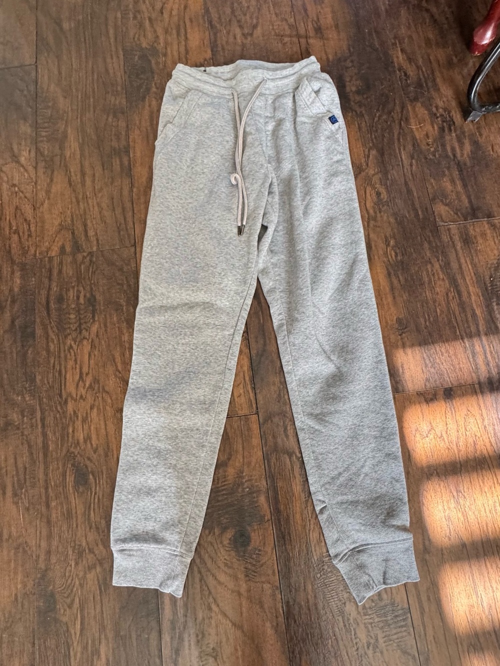 Everyday Light Gray Women's Fleece Joggers with Drawstring Waist